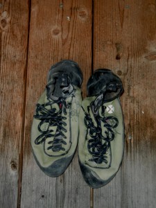 meine alten Schuhe