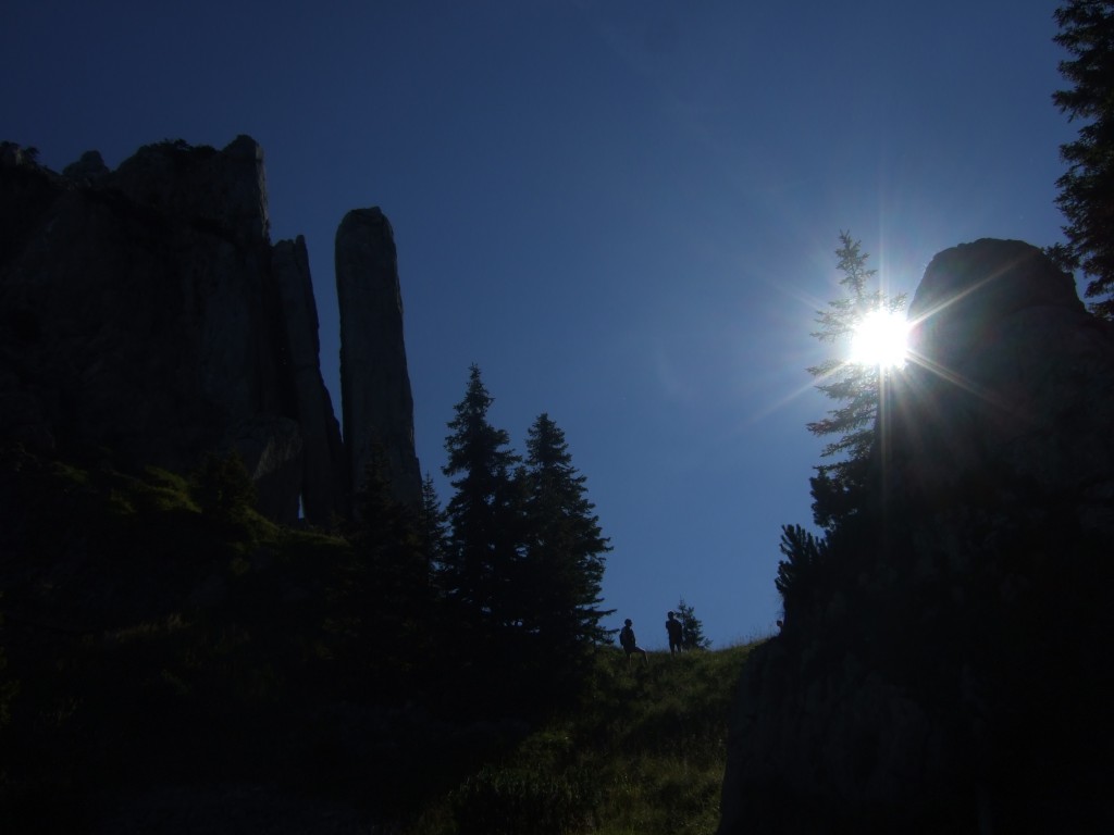 Plankenstein-Nadel im Morgenlicht
